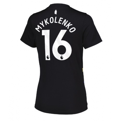 Billige Fotballdrakt Everton Vitaliy Mykolenko #16 Replika Tredjedrakt Dame 2025-26 Kortermet Billige Fotballdrakt Everton Vitaliy Mykolenko #16 Replika Tredjedrakt Dame 2025-26 Kortermet
